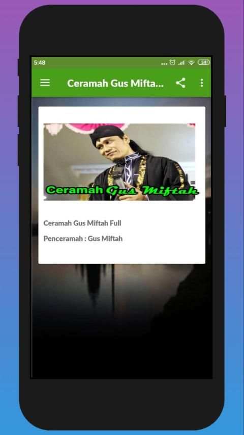Ceramah Gus Miftah Offline 1 screenshot 1