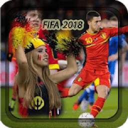 I Support Belgium FIFA 2018 Photo Editor