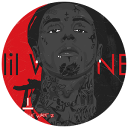 ikon Lil Wayne Rapper Wallpaper