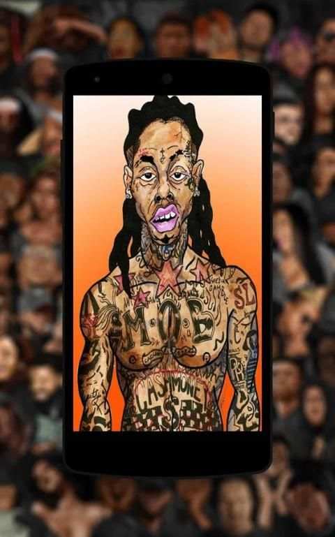 Lil Wayne Rapper Wallpaper screenshot 3