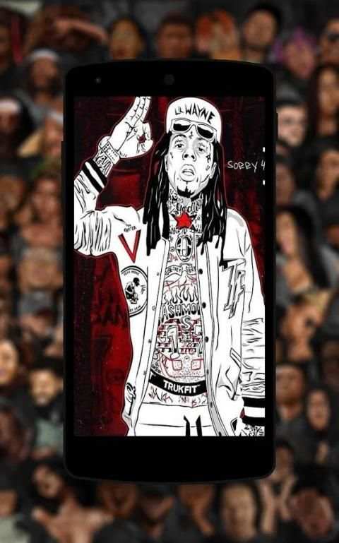 Lil Wayne Rapper Wallpaper screenshot 1