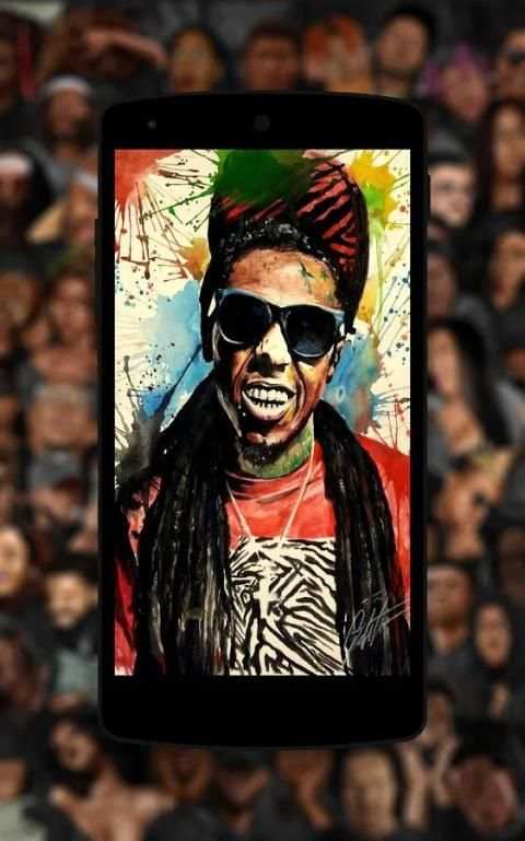 Lil Wayne Rapper Wallpaper screenshot 2