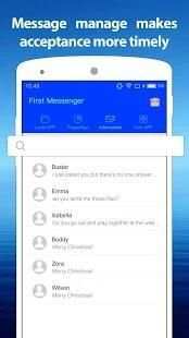 First Messenger screenshot 1