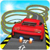 असंभव धावन पथ गाड़ी ड्राइव स्टंट खेल