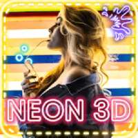 Neon Photo Editor 3D on 9Apps