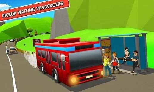 Uphill Bus Adventure : Happy Driving Game screenshot 12