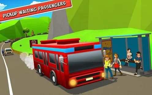 Uphill Bus Adventure : Happy Driving Game screenshot 8
