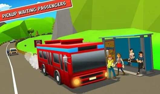 Uphill Bus Adventure : Happy Driving Game screenshot 4