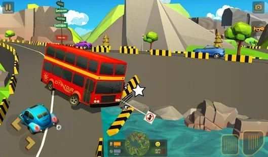 Uphill Bus Adventure : Happy Driving Game screenshot 3