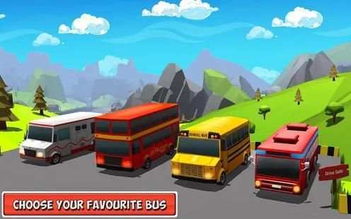 Uphill Bus Adventure : Happy Driving Game screenshot 5