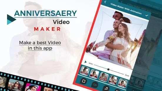 Anniversary Video Maker स्क्रीनशॉट 3