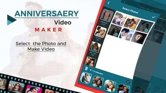 Anniversary Video Maker स्क्रीनशॉट 5