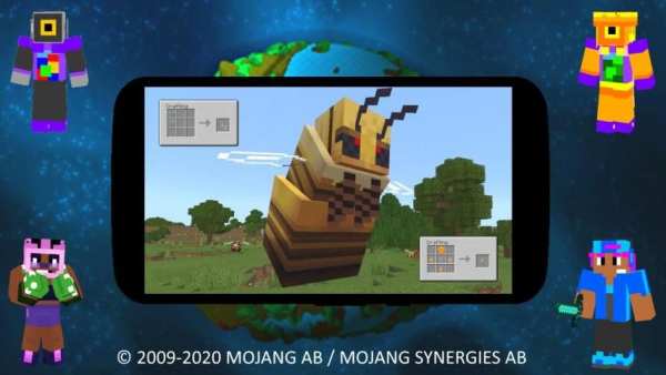 New Mod : Queen Bee mcpe screenshot 3