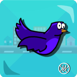 ikon Silly Crazy Bird