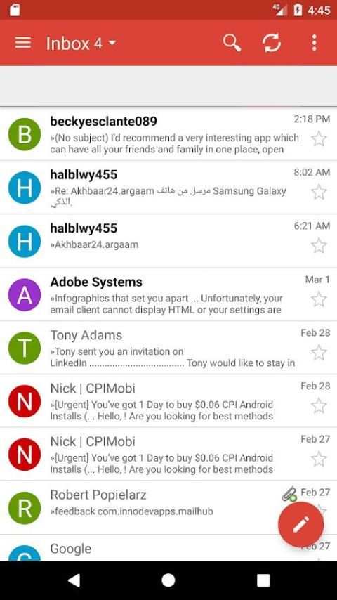 Email for Gmail - Google Mail App screenshot 6