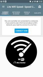 Lite Wifi Booster - Net Booster Check 2018 screenshot 1