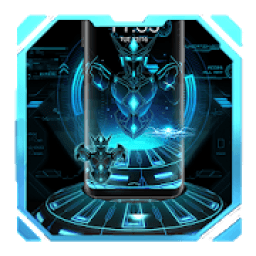 3D Tech Robot - Lock Theme icon