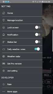 The Weather App screenshot 1