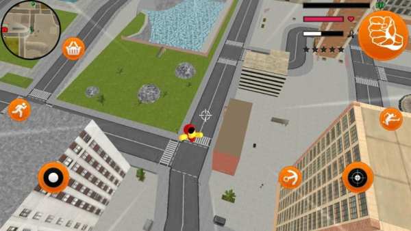 Iron Stickman Vegas Crime Rope Hero Simulator screenshot 5