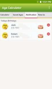 Age Calculator स्क्रीनशॉट 2