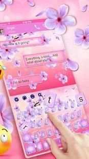 Beautiful SMS Keyboard Themes 2018 screenshot 8