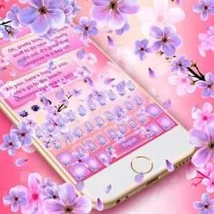 Beautiful SMS Keyboard Themes 2018 screenshot 3