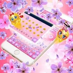 Beautiful SMS Keyboard Themes 2018 screenshot 2