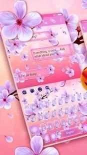 Beautiful SMS Keyboard Themes 2018 screenshot 6