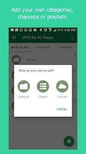 IPTV Manager for VL Player स्क्रीनशॉट 3