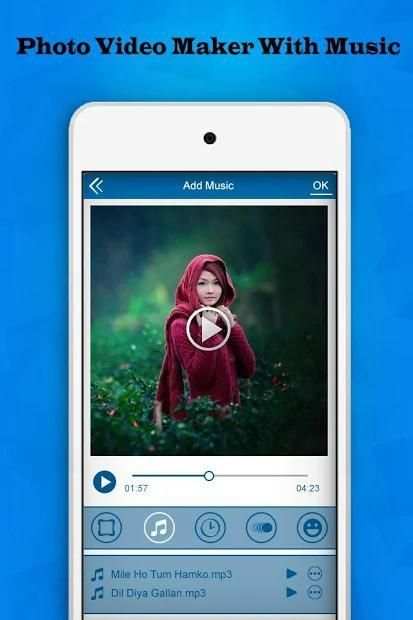 Photo Video Maker with Music : Slideshow Maker स्क्रीनशॉट 5