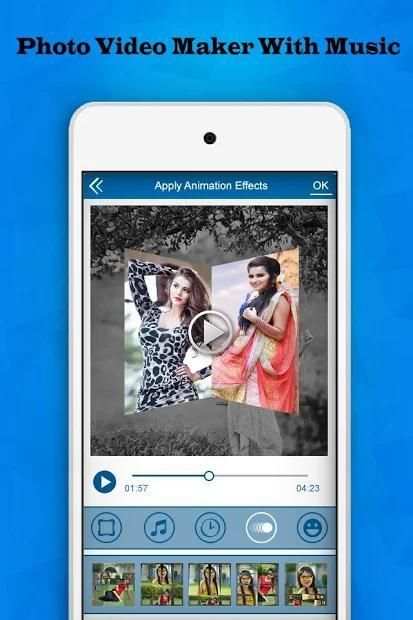 Photo Video Maker with Music : Slideshow Maker स्क्रीनशॉट 3