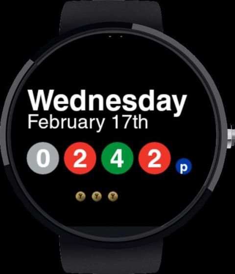 NYC Subway Watch Face screenshot 1
