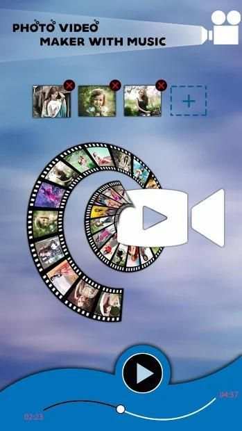 Photo Video Maker with Music : Slideshow Maker स्क्रीनशॉट 8