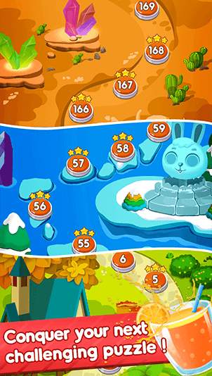 Fruit Go – Match 3 Puzzle screenshot 1