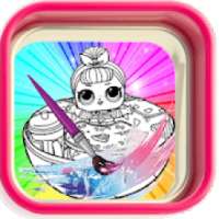 Surprise Dolls Coloring book on 9Apps