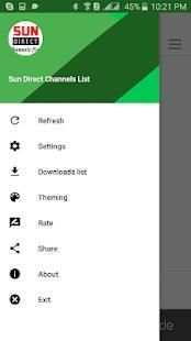 Sun Direct Channels List screenshot 6