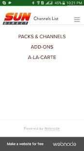 Sun Direct Channels List screenshot 8