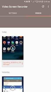 A Video Screen Recorder - Editor & Player स्क्रीनशॉट 2