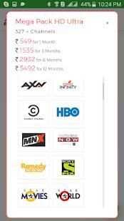 Sun Direct Channels List स्क्रीनशॉट 1