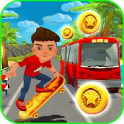 Skater Rush Subway Skater