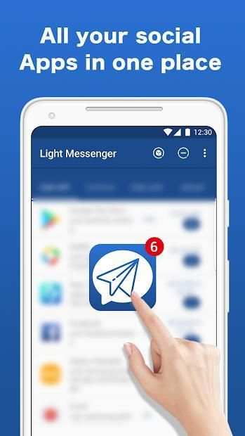 Light Messenger screenshot 1
