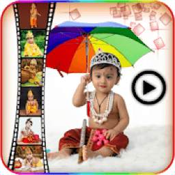 Krishna Video Maker- Bal Krishna Photo Video Maker