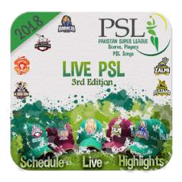 Live PSL Streaming 2018 - PSL 3rd Edition