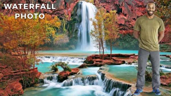 Waterfall Photo Frame - Photo Editor screenshot 3