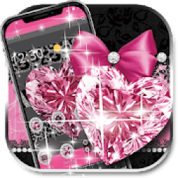 ikon Pink Diamond Love Heart Theme