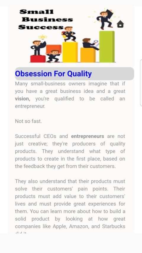 Small Business Success screenshot 2