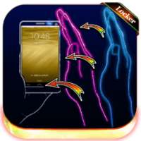 ikon Wave Air Lock Gold Screen lock / Unlock