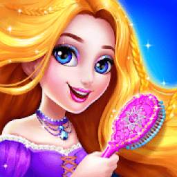 **Long Hair Beauty Princess - Makeup Party Game