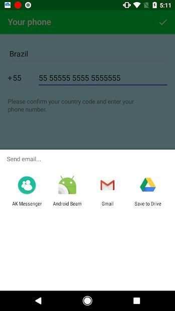 AK Messenger screenshot 1