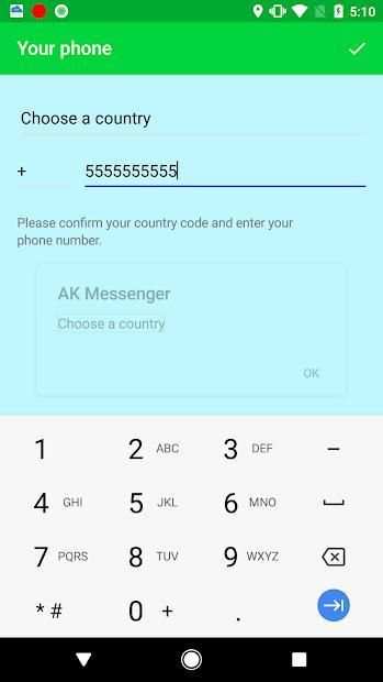 AK Messenger screenshot 4